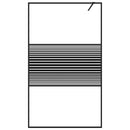 vidaXL fekete átlátszó ESG üveg zuhanyfal 115 x 195 cm