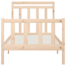 vidaXL tömör fenyőfa ágykeret 90 x 200 cm