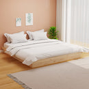 vidaXL Super King tömör fa ágykeret 180 x 200 cm