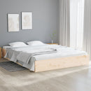 vidaXL tömör fa ágykeret matrac nélkül 200 x 200 cm