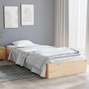 vidaXL Small Single tömör fa ágykeret 75 x 190 cm