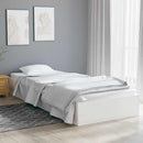 vidaXL Small Single fehér tömör fa ágykeret 75 x 190 cm