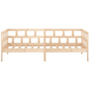 vidaXL tömör fenyőfa kanapéágy 80x200 cm