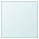 vidaXL átlátszó edzett üveg asztallap 50 x 50 cm