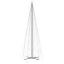 vidaXL kúp alakú karácsonyfa 1400 meleg fehér LED-del 160 x 500 cm