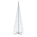 vidaXL kúp alakú karácsonyfa 3000 hideg fehér LED-del 230 x 800 cm