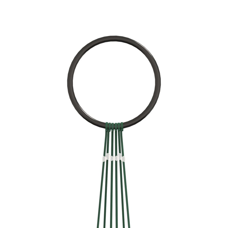 vidaXL karácsonyfa zászlórúdon 108 színes LED-del 180 cm