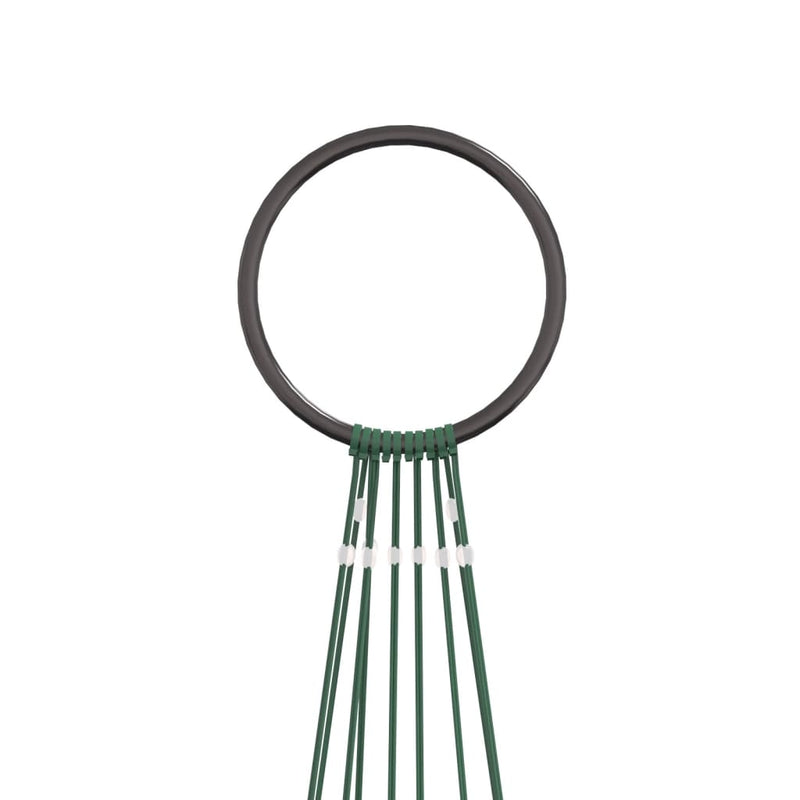 vidaXL karácsonyfa zászlórúdon 310 meleg fehér LED-del 300 cm