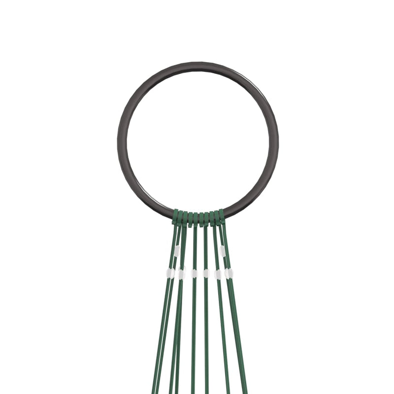 vidaXL karácsonyfa zászlórúdon 310 kék LED-del 300 cm