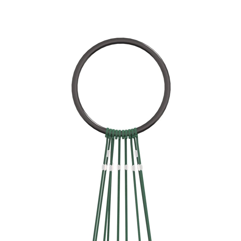 vidaXL karácsonyfa zászlórúdon 310 színes LED-del 300 cm