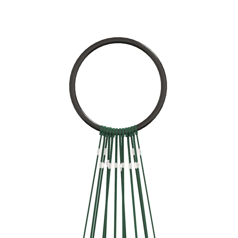 vidaXL karácsonyfa zászlórúdon 732 meleg fehér LED-del 500 cm