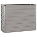 vidaXL rozsda színű corten acél kerti magaságyás 100 x 40 x 77 cm