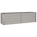 vidaXL rozsda színű corten acél kerti magaságyás 160 x 40 x 45 cm