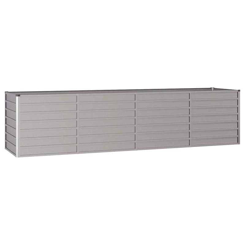 vidaXL rozsda színű corten acél kerti magaságyás 320 x 80 x 77 cm