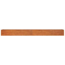 vidaXL rozsda színű corten acél kerti magaságyás 480 x 80 x 45 cm