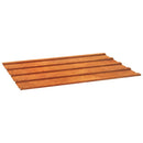 vidaXL 36 db rozsda színű corten acél tetőpanel 60 x 44 cm
