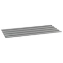 vidaXL 12 db rozsda színű corten acél tetőpanel 100x44 cm