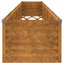 vidaXL Corten acél kerti magaságyás 482 x 50 x 36 cm