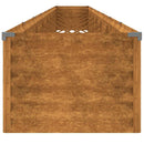 vidaXL corten acél kerti magaságyás 770x50x36 cm