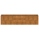 vidaXL Corten acél kerti magaságyás 291 x 50 x 69 cm