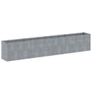 vidaXL Corten acél kerti magaságyás 385 x 50 x 69 cm