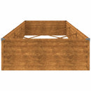 vidaXL corten acél kerti magaságyás 291x100x36 cm