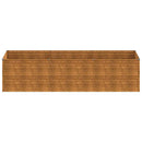 vidaXL corten acél kerti magaságyás 290x100x69 cm