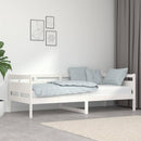 vidaXL fehér tömör fenyőfa kanapéágy 90 x 200 cm