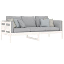 vidaXL fehér tömör fenyőfa kanapéágy 80x200 cm