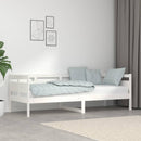 vidaXL fehér tömör fenyőfa kanapéágy 80x200 cm