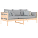 vidaXL tömör fenyőfa kanapéágy 90 x 190 cm