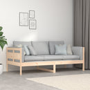 vidaXL tömör fenyőfa kanapéágy 90 x 190 cm