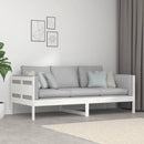 vidaXL fehér tömör fenyőfa kanapéágy 90 x 190 cm