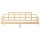 vidaXL tömör fenyőfa kanapéágy 90 x 200 cm