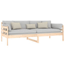 vidaXL tömör fenyőfa kanapéágy 90 x 200 cm