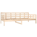 vidaXL tömör fenyőfa kanapéágy 90 x 200 cm