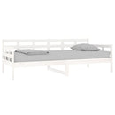 vidaXL fehér tömör fenyőfa kanapéágy 90 x 200 cm