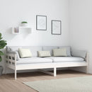 vidaXL fehér tömör fenyőfa kanapéágy 90 x 200 cm