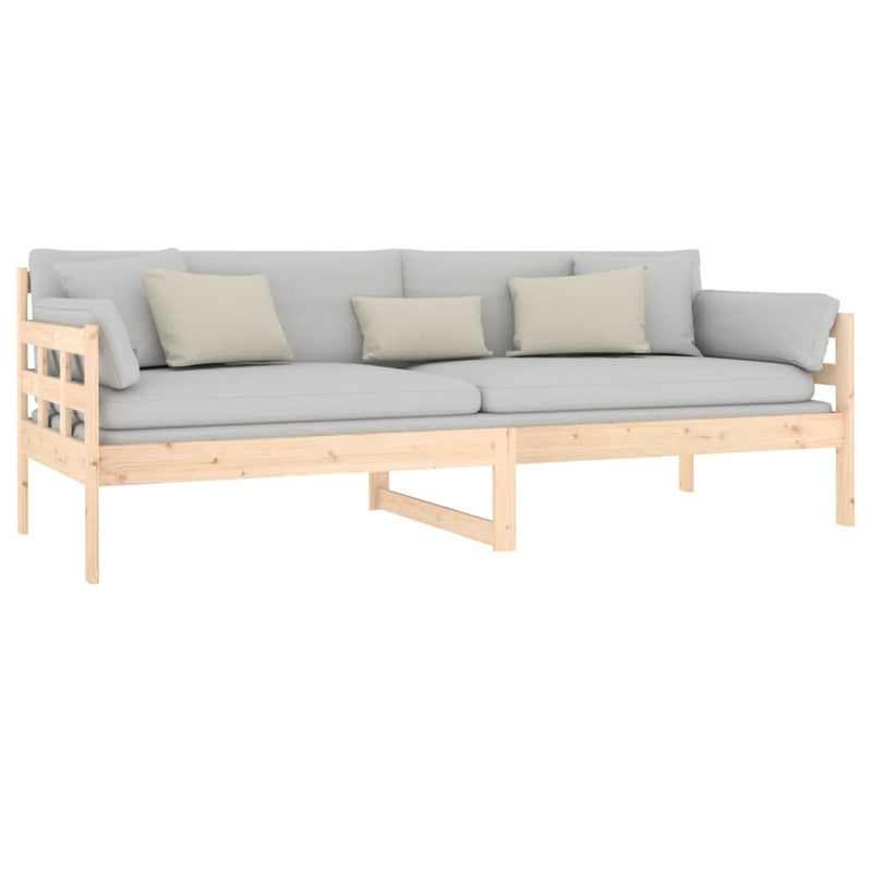 vidaXL tömör fenyőfa kanapéágy 80x200 cm