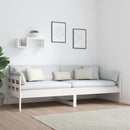 vidaXL fehér tömör fenyőfa kanapéágy 80x200 cm