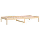 vidaXL tömör fenyőfa kanapéágy matrac nélkül 90 x 200 cm