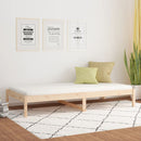 vidaXL tömör fenyőfa kanapéágy matrac nélkül 90 x 200 cm