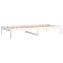 vidaXL fehér tömör fenyőfa kanapéágy matrac nélkül 90 x 200 cm