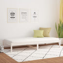 vidaXL fehér tömör fenyőfa kanapéágy matrac nélkül 90 x 200 cm