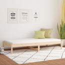 vidaXL tömör fenyőfa kanapéágy 90 x 190 cm (Single)