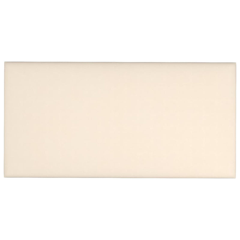 vidaXL 12 db krémszínű bársony fali panel 60x30 cm 2,16 m²