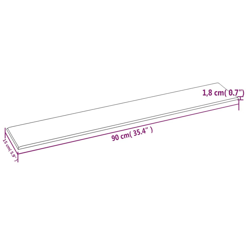vidaXL 12 db krémszínű szövet fali panel 90 x 15 cm 1,62 m²