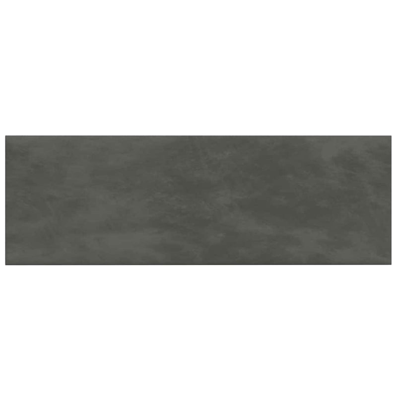 vidaXL 12 db sötétszürke bársony fali panel 90 x 30 cm 3,24 m²