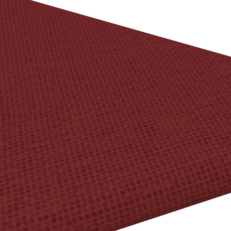 vidaXL 12 db bordó szövet fali panel 30 x 30 cm 0,54 m²