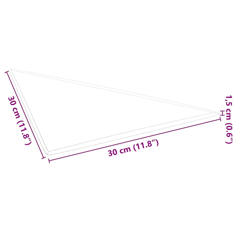 vidaXL 12 db barna műbőr fali panel 30 x 30 cm 0,54 m²